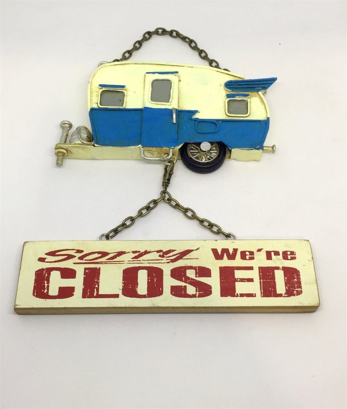 METAL KARAVAN OPEN CLOSED DEKOR