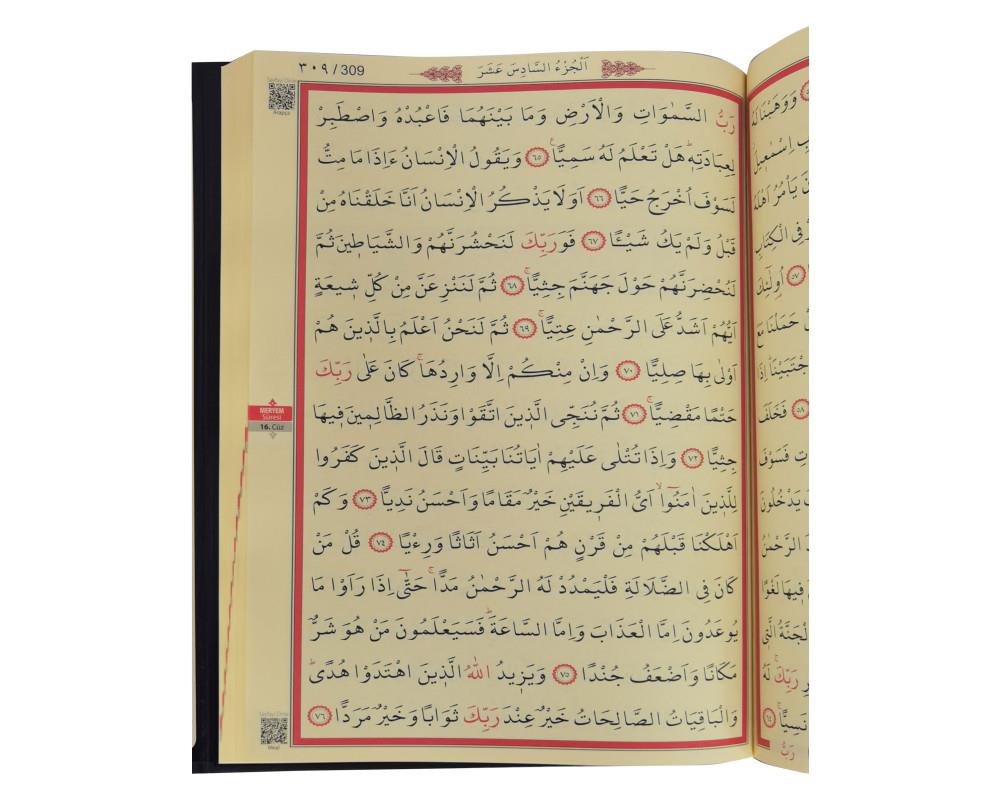 059 YEŞİL - KURANI KERİM - MÜHÜRLÜ - RAHLE BOY