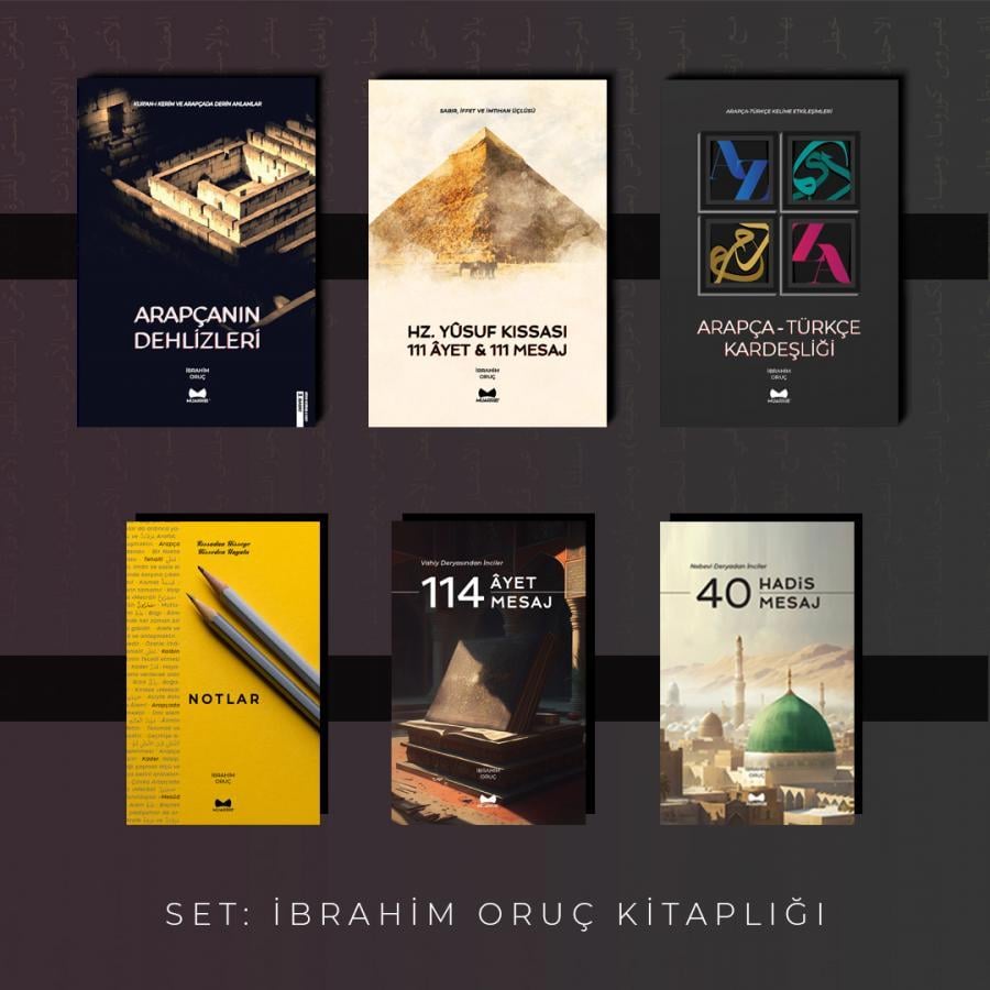 Arapça Öğreten Set | İbrahim Oruç Kitaplığı