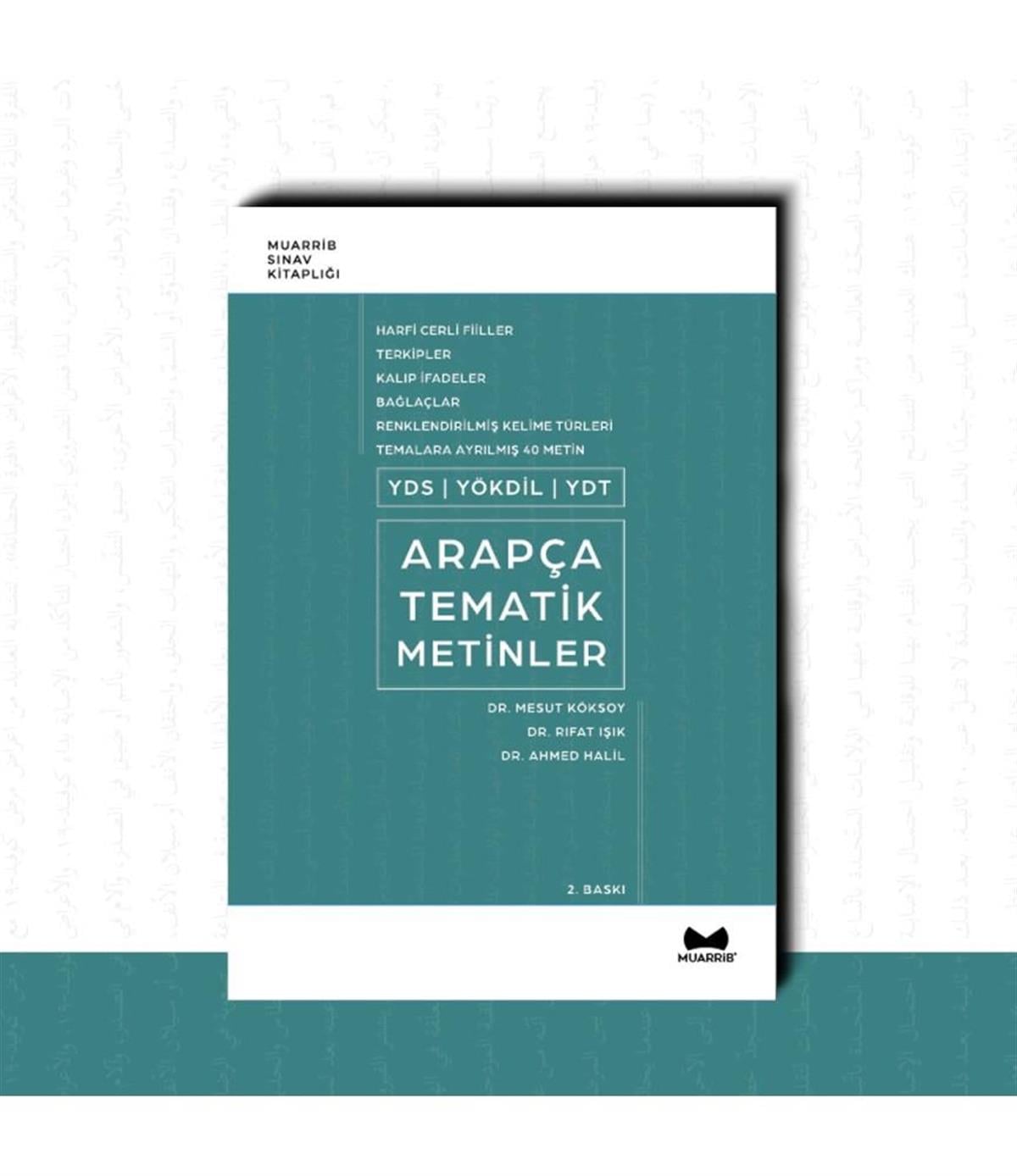 Arapça YDS-YÖKDİL-YDT Tematik Metinler
