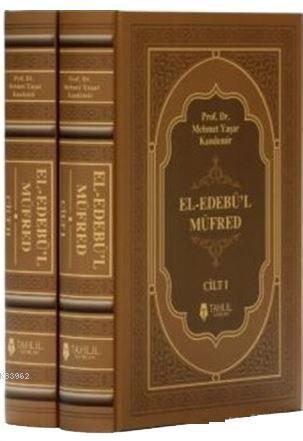 El Edebü'l Müfred 2Cilt Takım Türkçe Tercümeli - arapça kitap - arapça kitaplar medrese