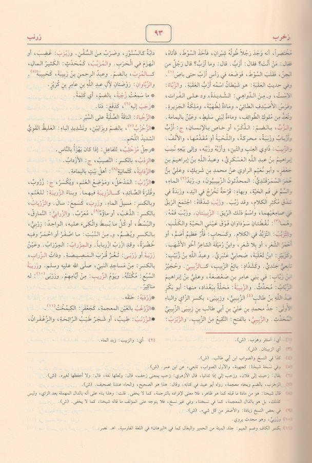 El Kamusül Muhit Arapça Sözlük - القاموس المحيط
