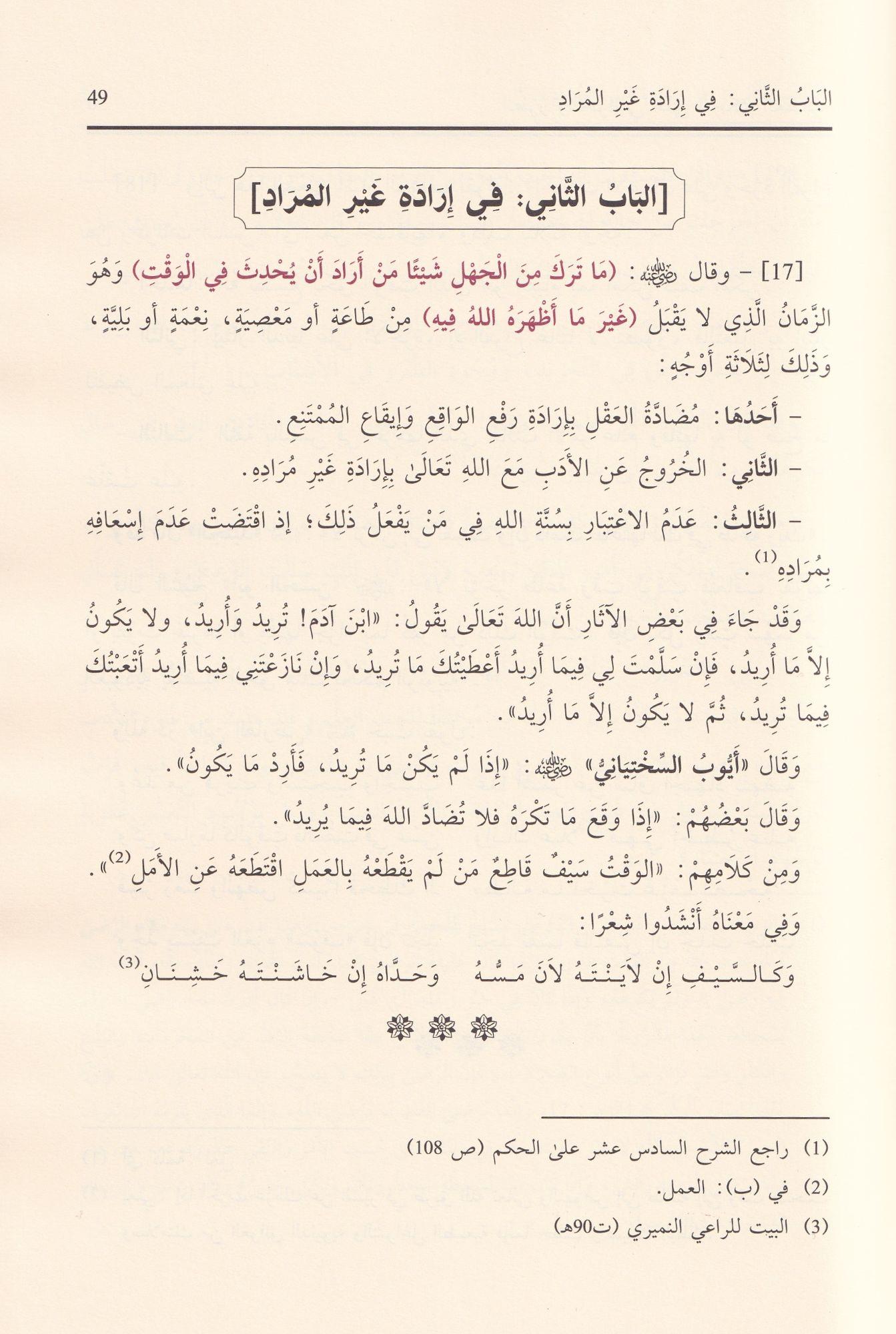 الطرر والحواشي على الحكم العطائية