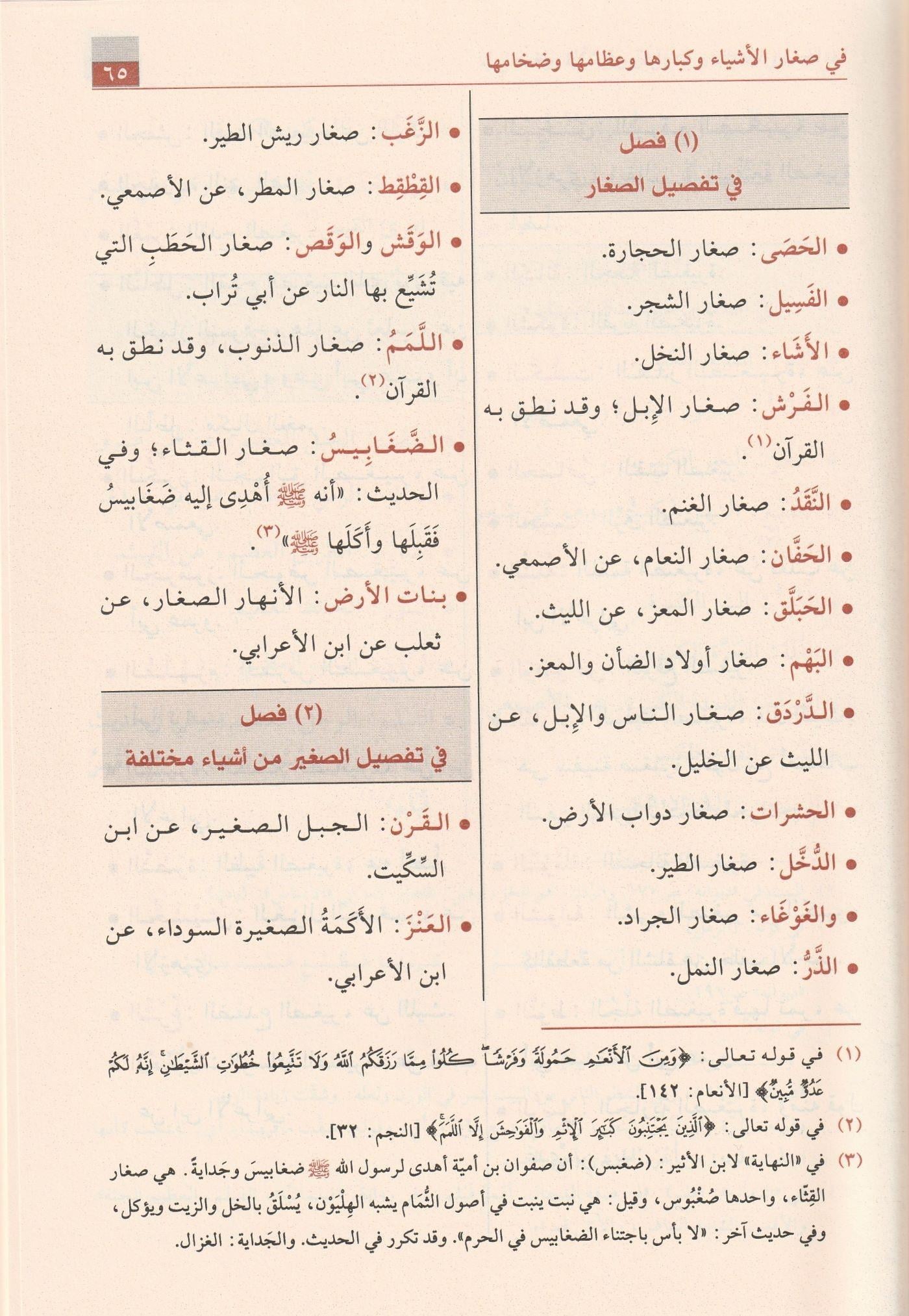 فقه اللغة وسر العربية