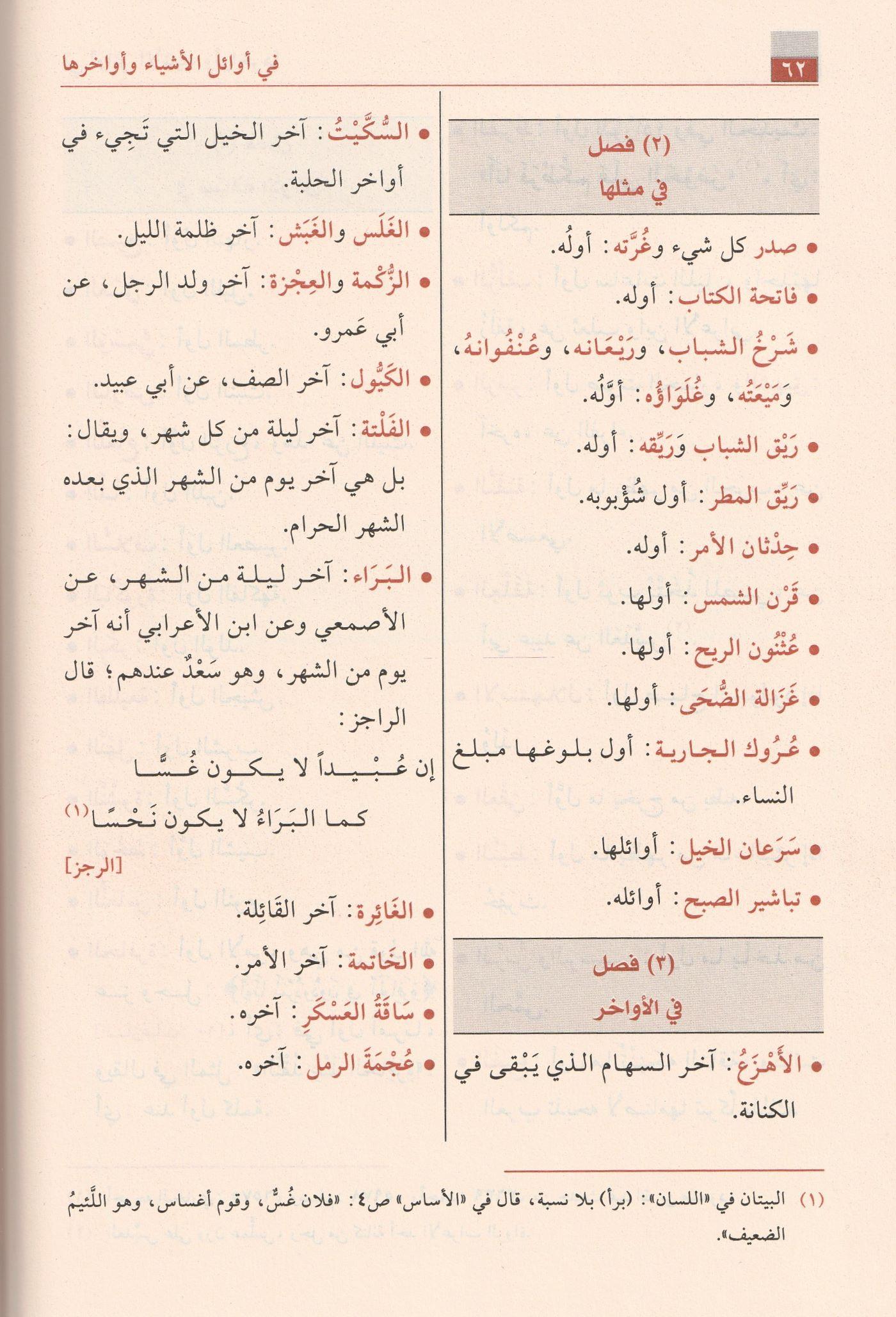 فقه اللغة وسر العربية