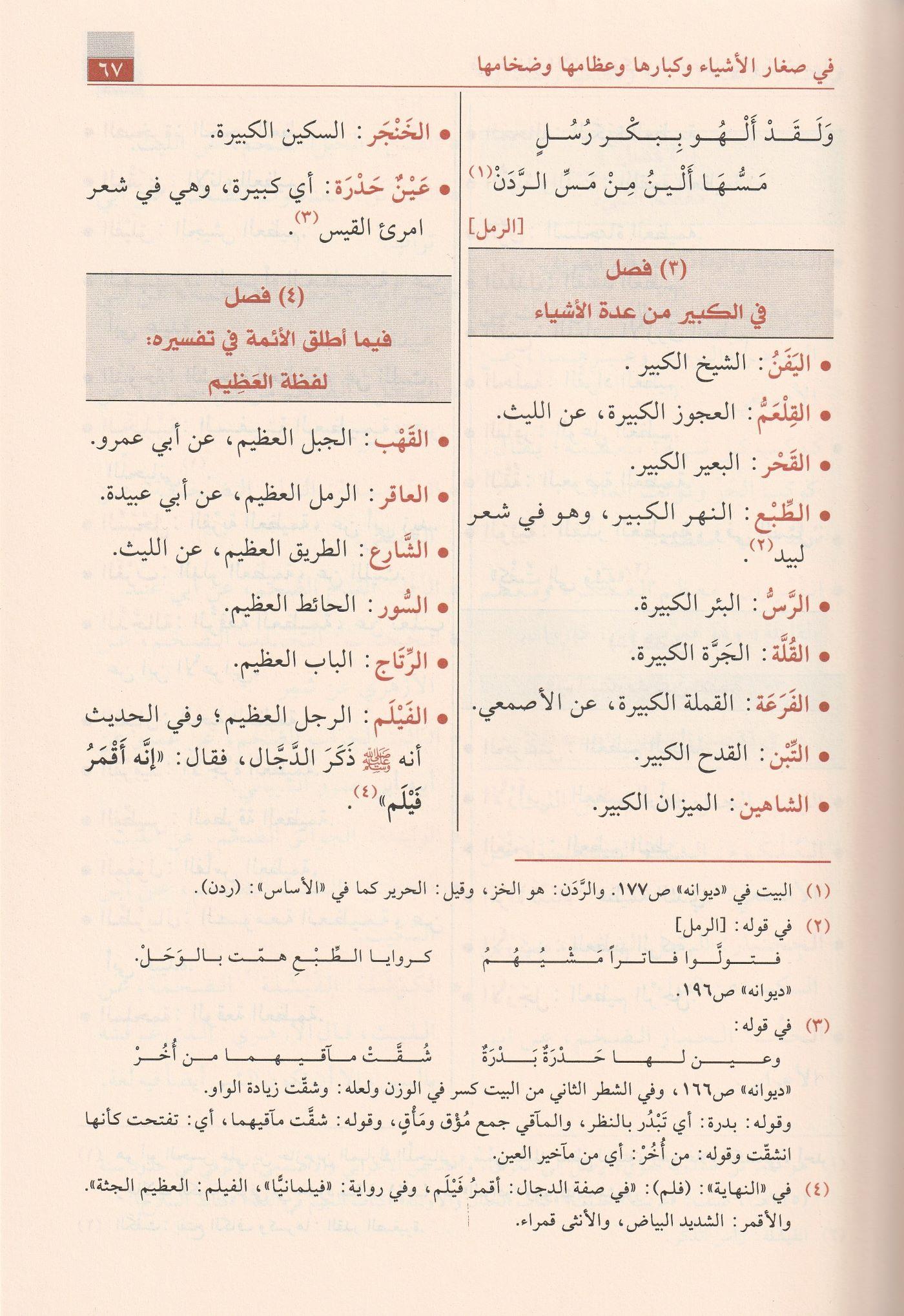 فقه اللغة وسر العربية