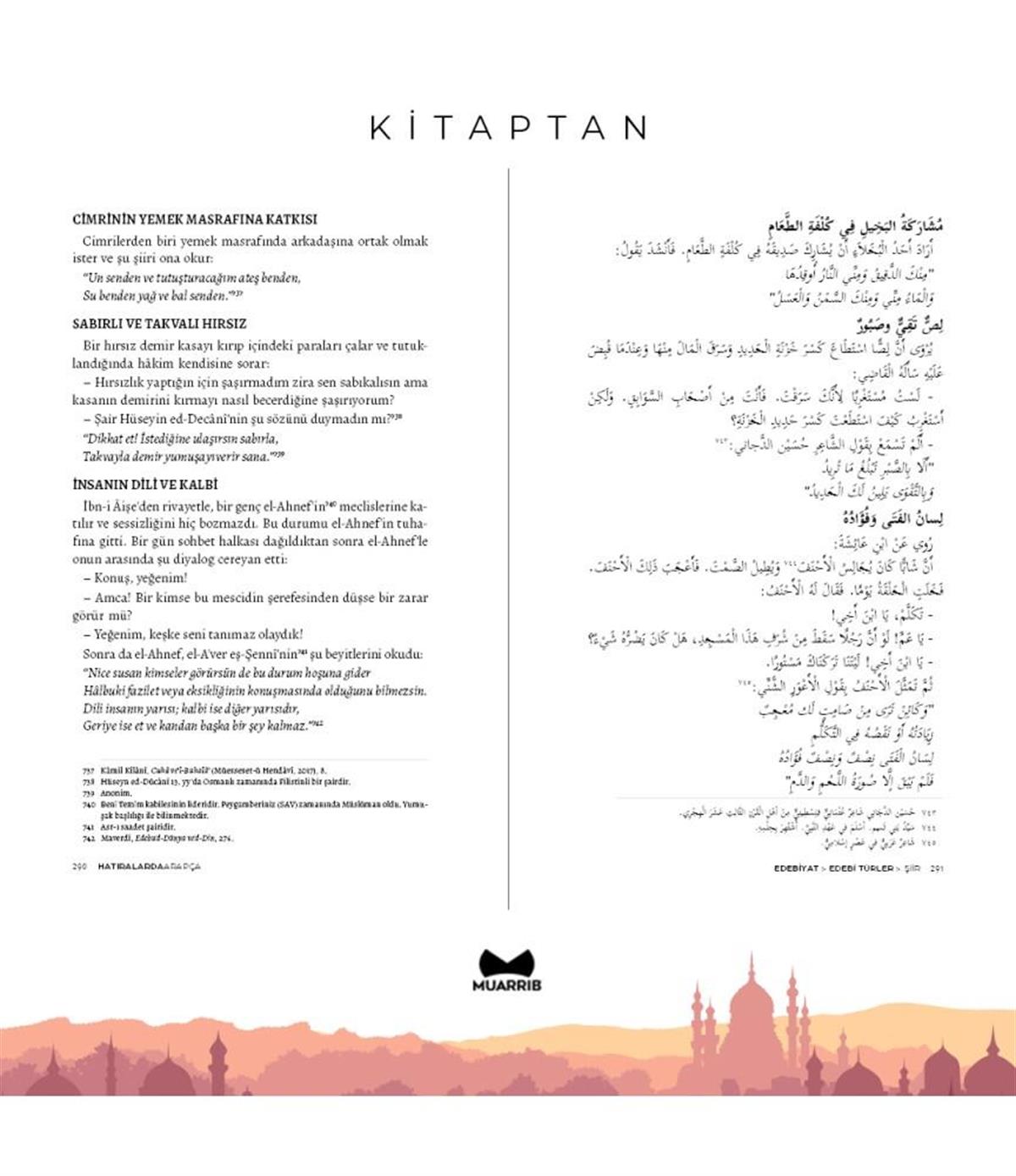 Hatıralarda Arapça - Arapça Türkçe Öğrenme Kitabı