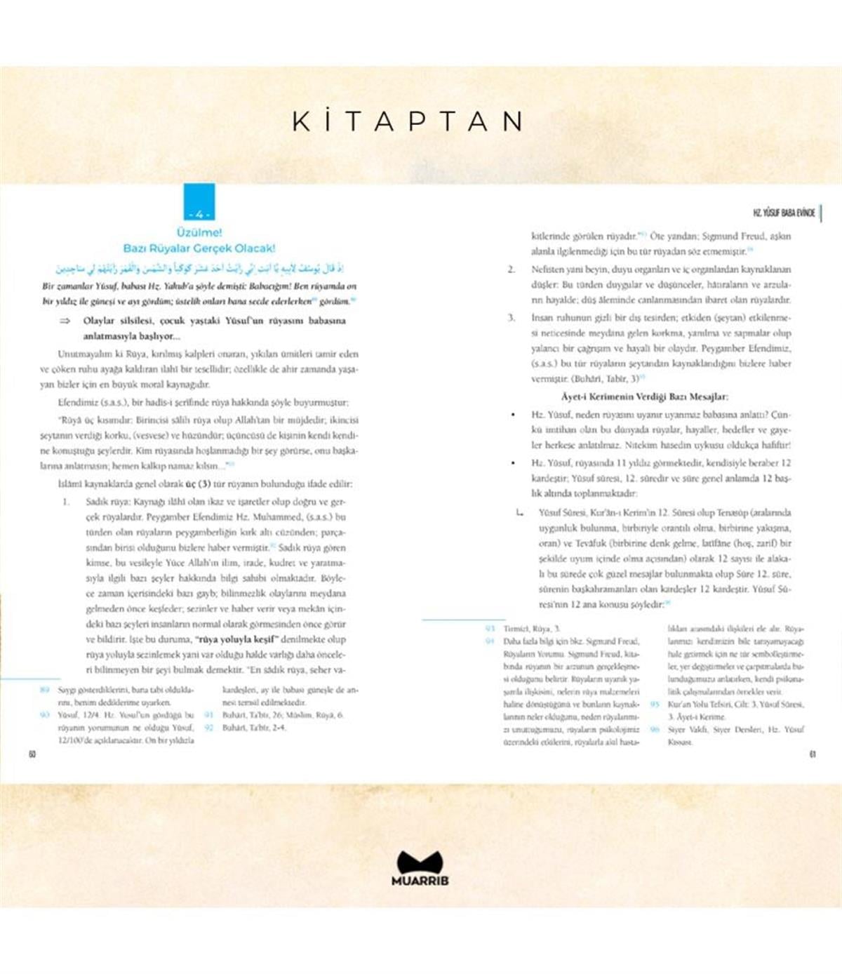 Hz. Yusuf Kıssası 111 Ayet 111 Mesaj Türkçe Arapça