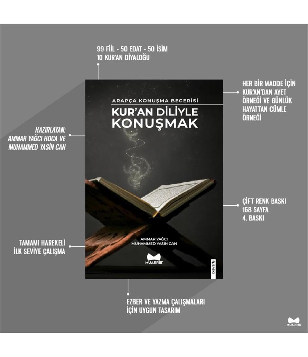 Kuran Diliyle Konuşmak (Kuranda Geçen Kelimeleri Öğrenme Kitabı)