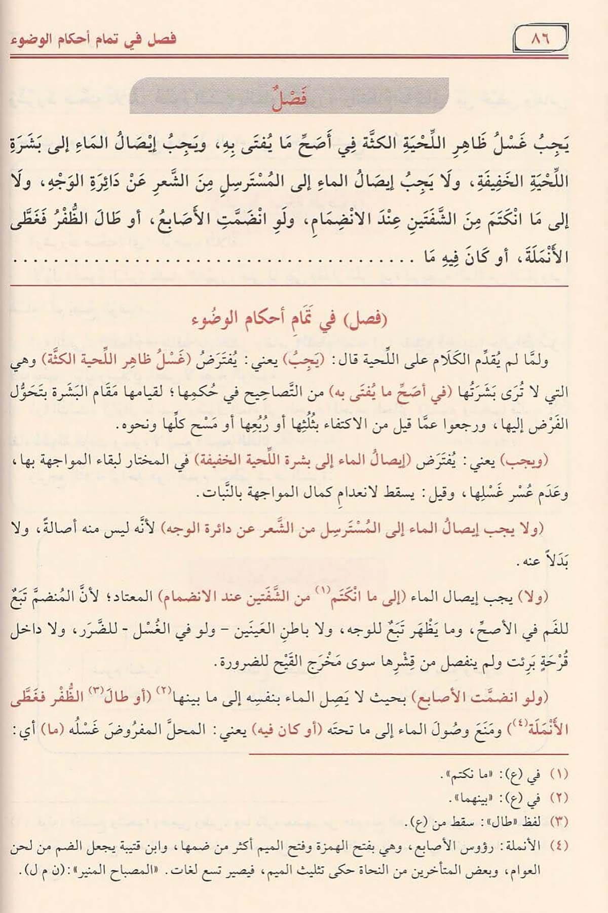 Merakıl Felâh Şerhu Metni Nûril Îzâh Arapça - مراقي الفلاح شرح نور الإيضاح