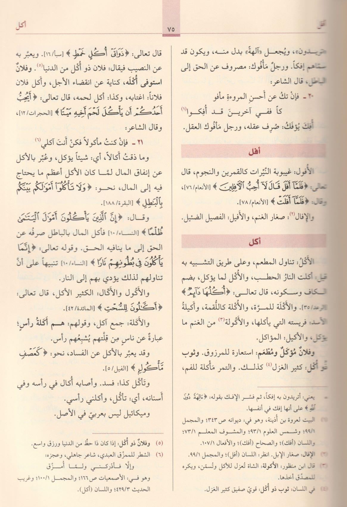 Müfredatü Elfazil Kuran - مفردات ألفاظ القرآن