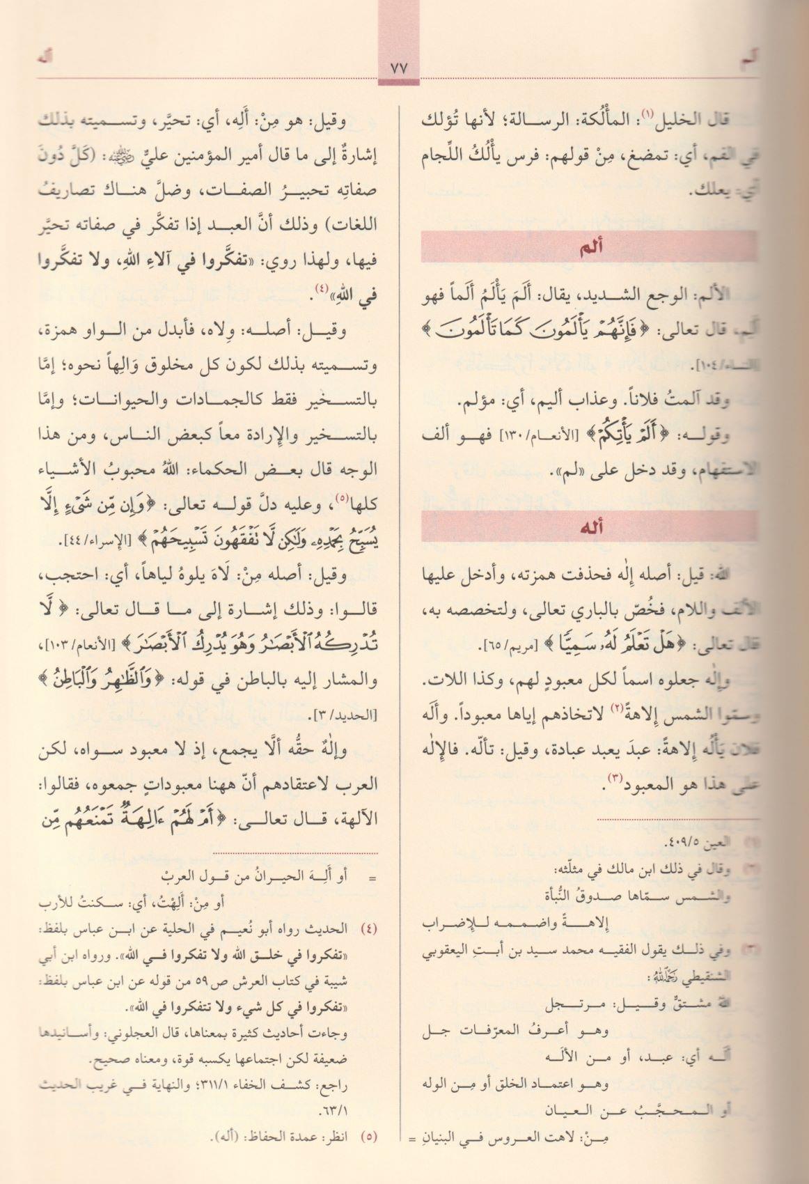 Müfredatü Elfazil Kuran - مفردات ألفاظ القرآن