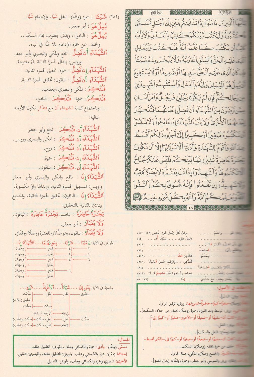 Müshafül Kiraatil Aşr Arapça - مصحف القراءات العشر من طريق الشاطبية والدرة