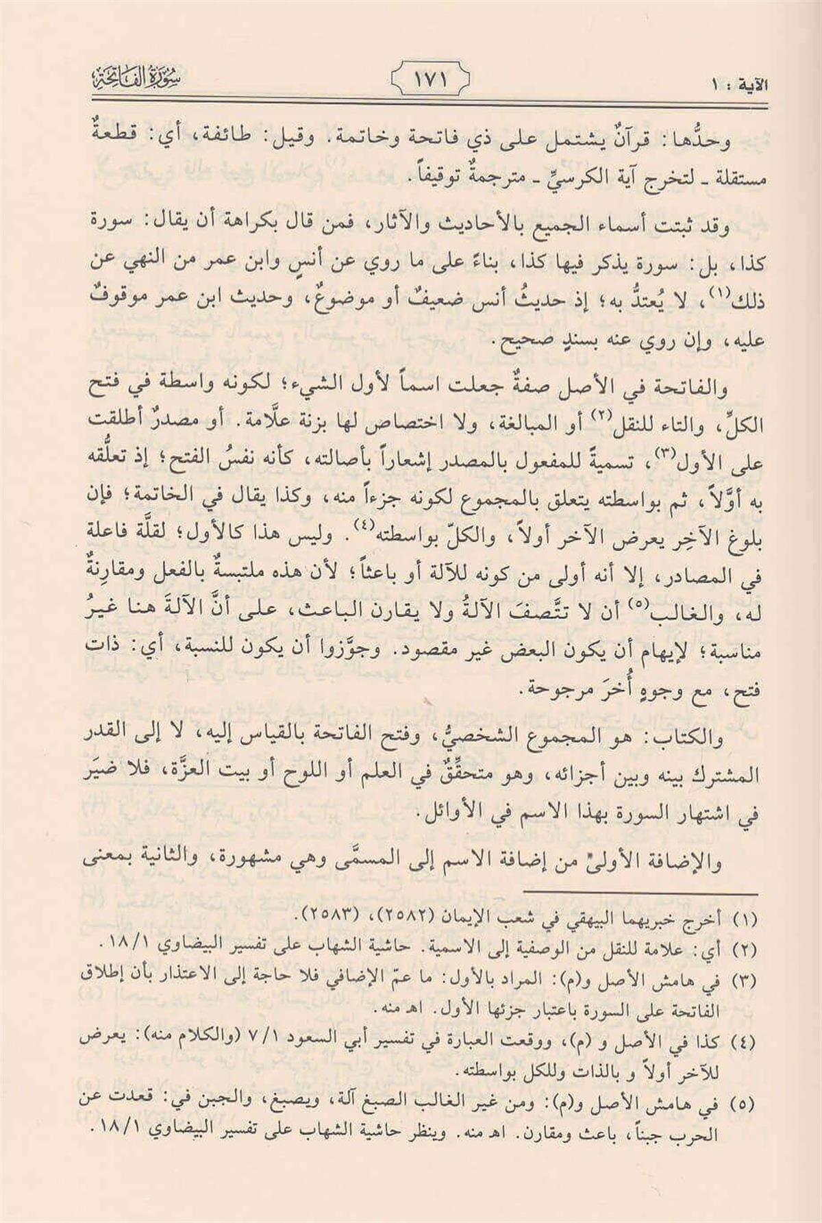 Ruhul Meani Arapça - روح المعاني في تفسير القران العظيم والسبع المثاني
