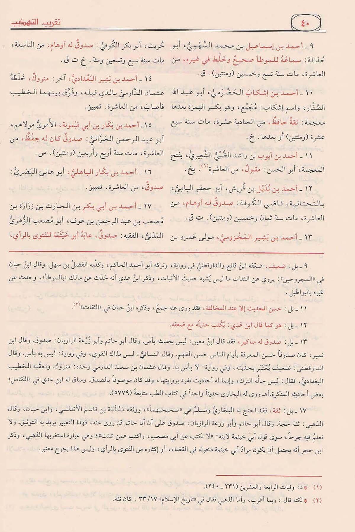 تقريب التهذيب