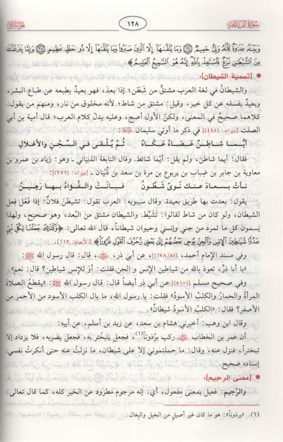تفسير القران العظيم - المسمى تفسير ابن كثير