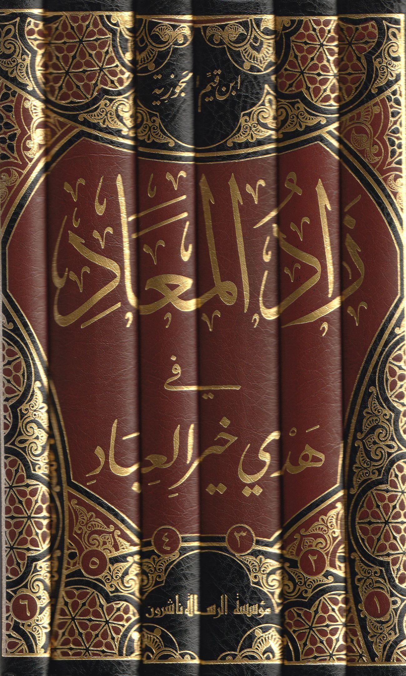 Zadül Mead Fi Hedyil Hayri L İbad 1/6 Arapça - Zadül Mead - İbn Kayyım el Cevziyye | Tahkikli - زاد المعاد في هدي خير العباد - ابن قيم الجوزية (طبعة محققة فاخرة - لونان)