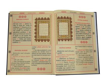 372 - ORTA BOY KURAN-I KERİM, MEALİ VE TÜRKÇE OKUNUŞU (ÜÇLÜ)