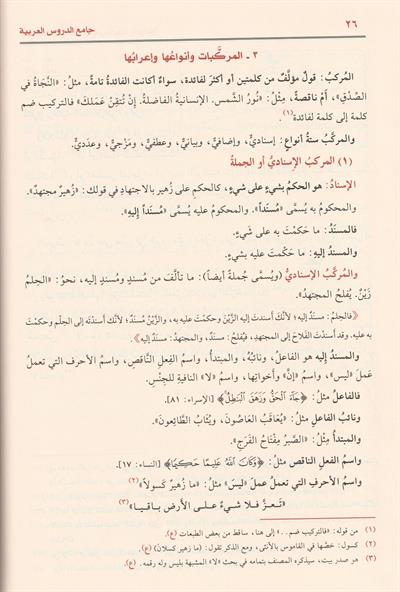 جامع الدروس العربية