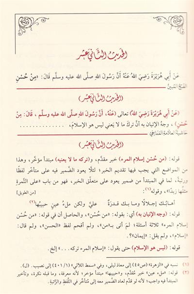 الفتح المبين لشرح الأربعين