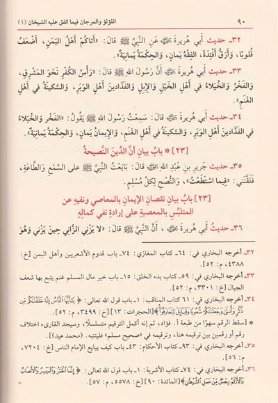 اللؤلؤ والمرجان فيما اتفق عليه الشيخان