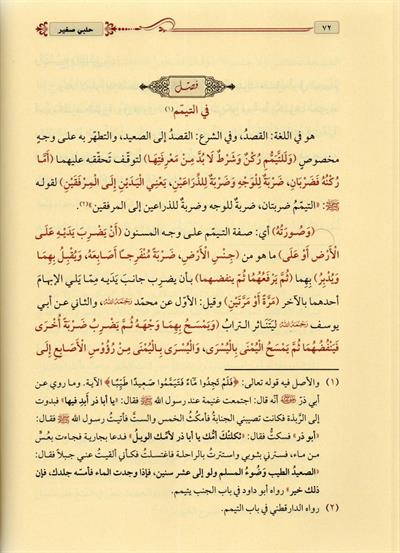 حلبي صغير مختصر غنية المتملي شرح منية  مصلي