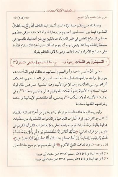 شرح حنين المتفجع وأنين المتوجع