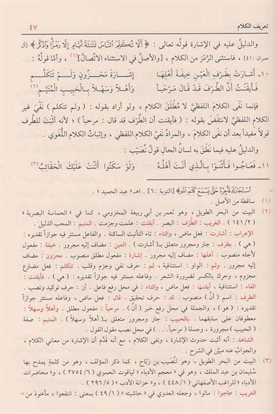 شرح شذور الذهب