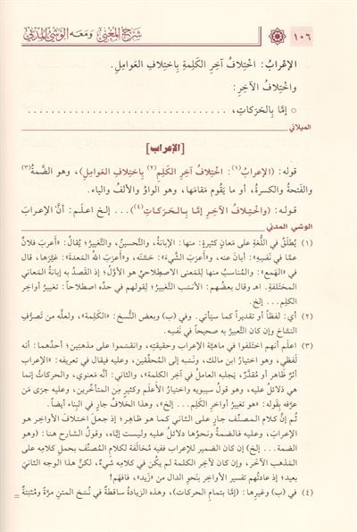 شرح المغني في النحو – محمد العُمري المِيلاني (طبعة محققة ومشجرة – تحقيق: نسيم بلعيد)