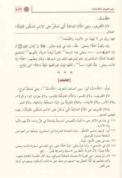 شرح المغني في النحو – محمد العُمري المِيلاني (طبعة محققة ومشجرة – تحقيق: نسيم بلعيد)