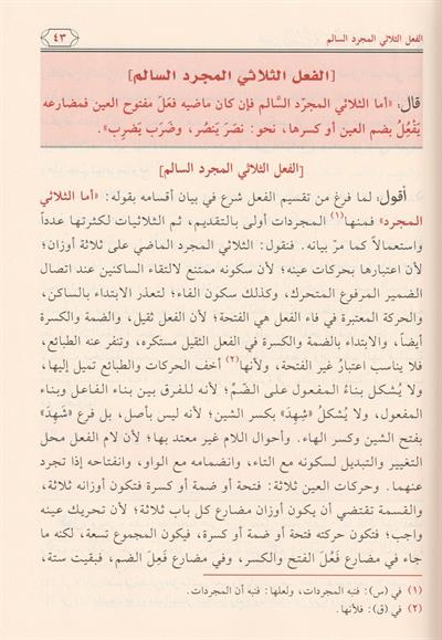 Şerhüs Seyyid El Cürcani Ala Tasrifil izzi - شرح السيد الشريف الجرجاني على تصريف العزي