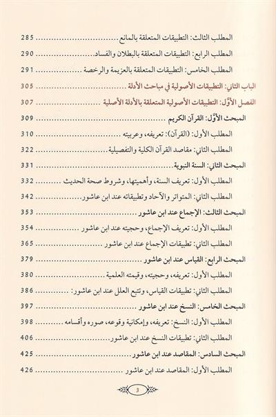 Tatbikatul kavaid el usuliyye indel Allame Muhammad ibn Tahir ibni Aşur - تطبيقات القواعد الاصولية عند العلامة محمد الطاهر بن عاشور