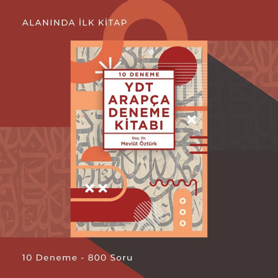 YDT ARAPÇA DENEME KİTABI 10 Deneme - arapça kitap - arapça kitaplar medrese