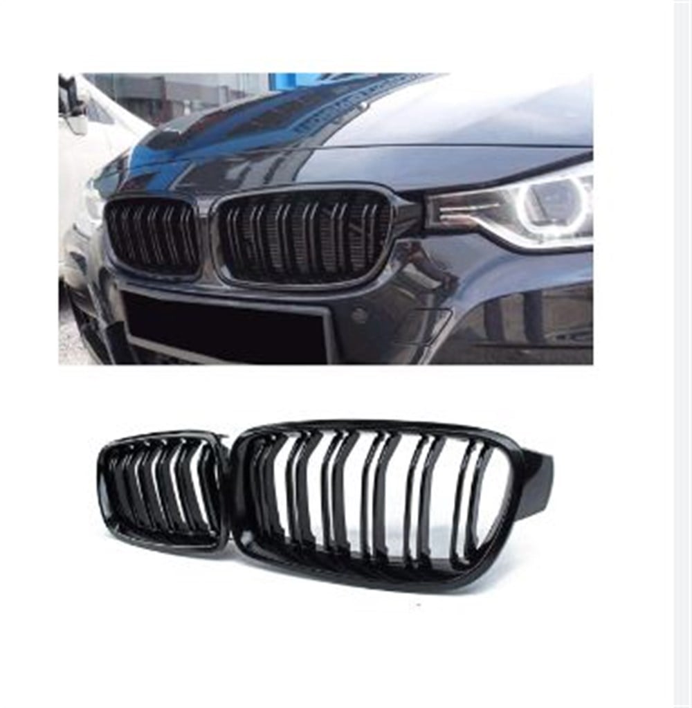 Bmw F30 Panjur Takımı Piano Siyah Çift Çıtalı 2012-18