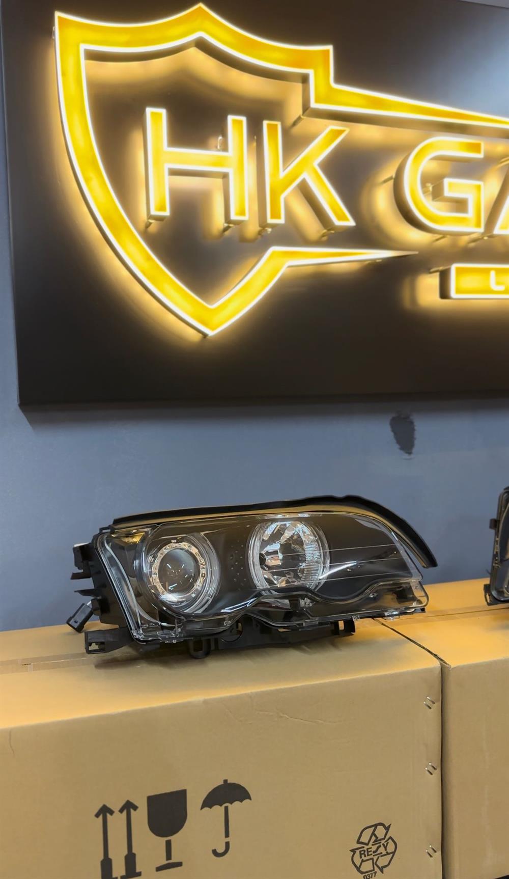 Bmw E46 Mercekli Far Lambası Takım Xenon Coupe 1998-01