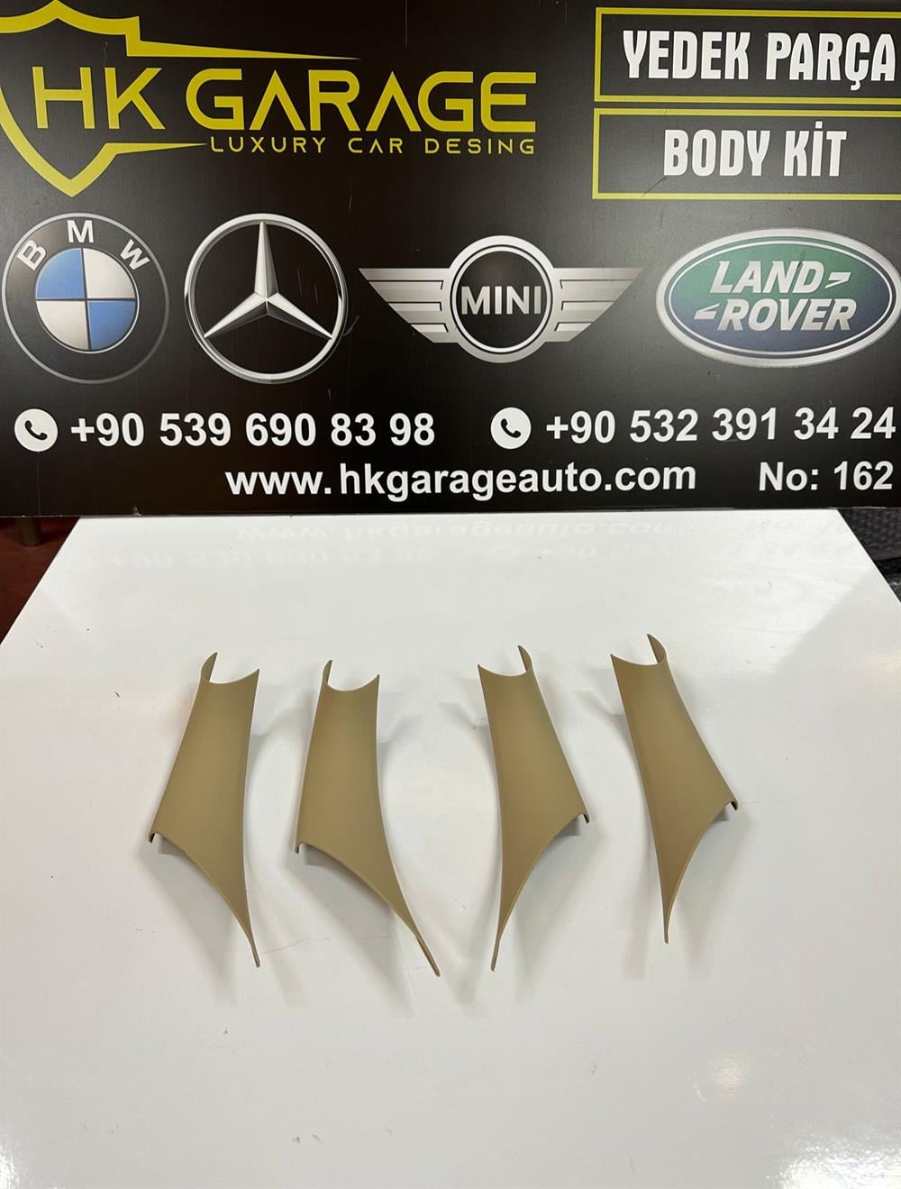 Bmw F30 İç Kapı Kolu Kaplama Seti Bej