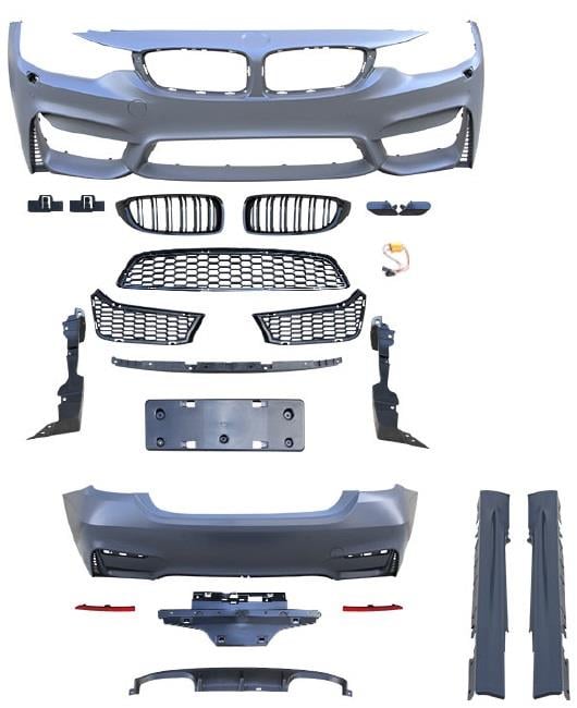 Bmw F36 M4 Body Kit Tampon Seti