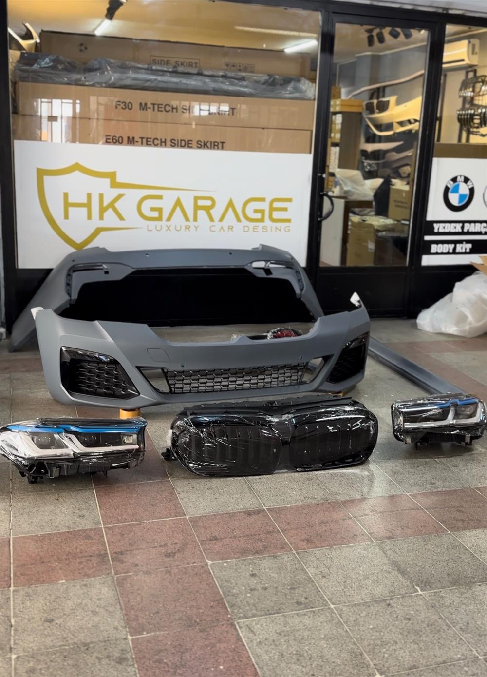 Bmw G30 Facelift LCI M Sport Body Kit Far Stop Ful Set