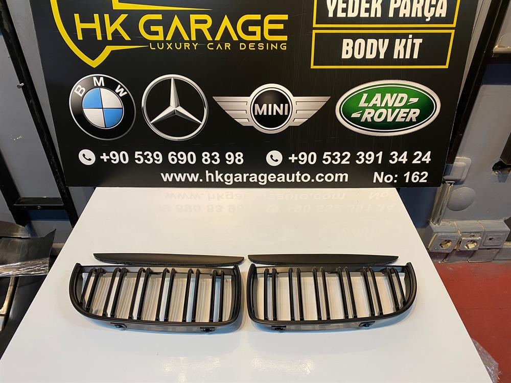 Bmw E90 Panjur Takımı Mat Siyah Çift Çıtalı 2005-08