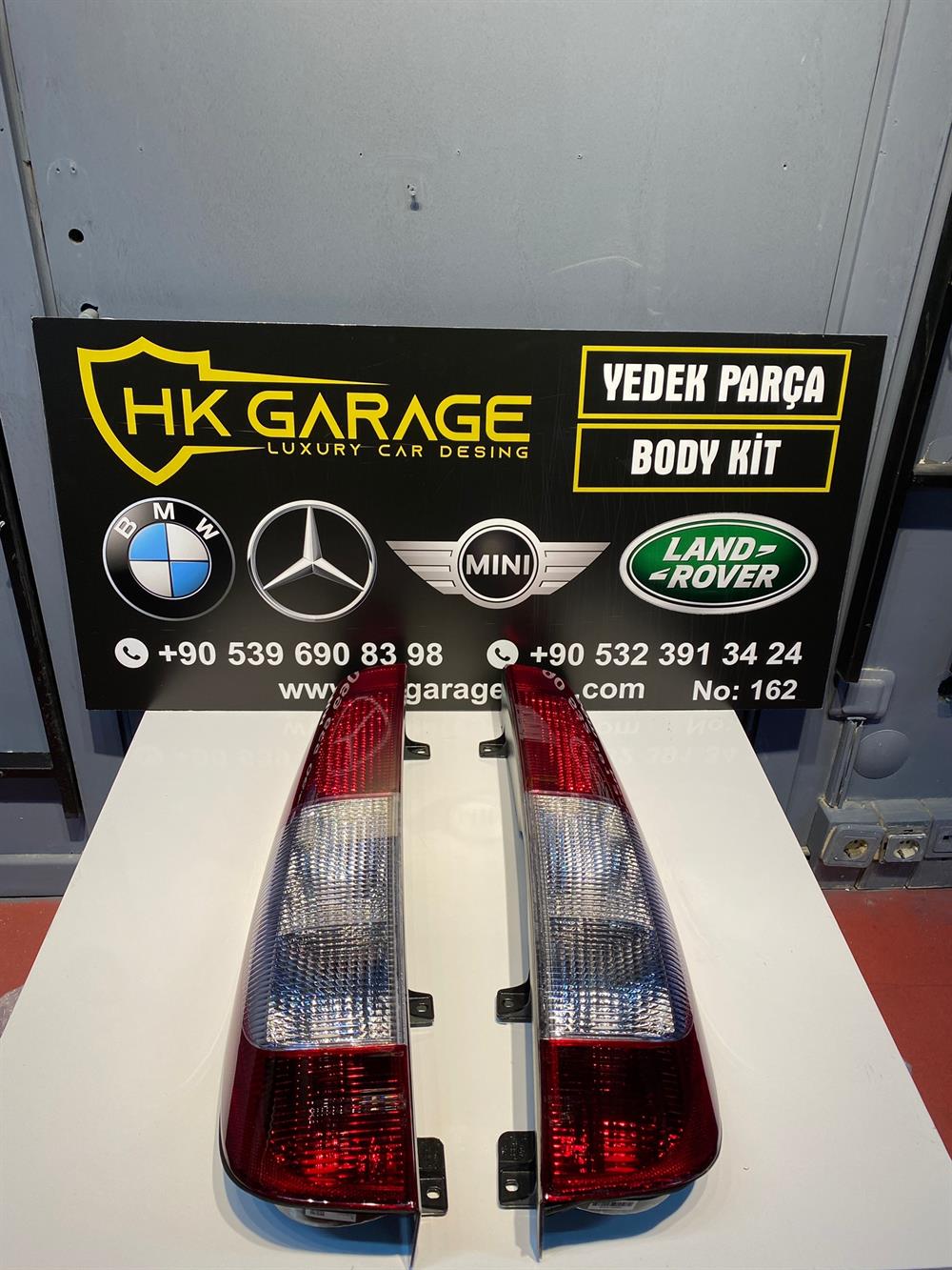 Mercedes Vito W639 Stop Lambası Takım Beyaz Sinyal