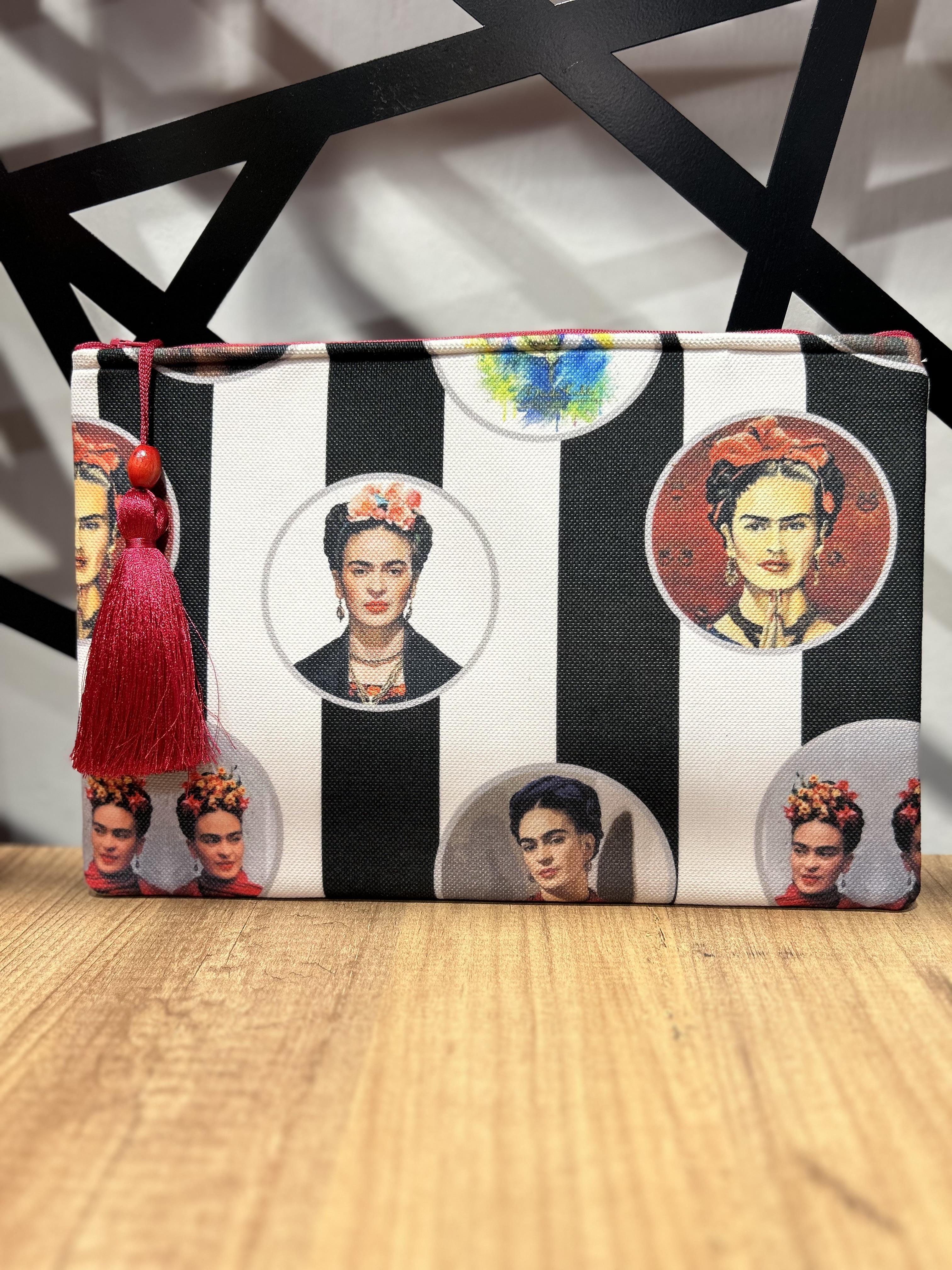 Frida Desenli Clutch Çanta 1