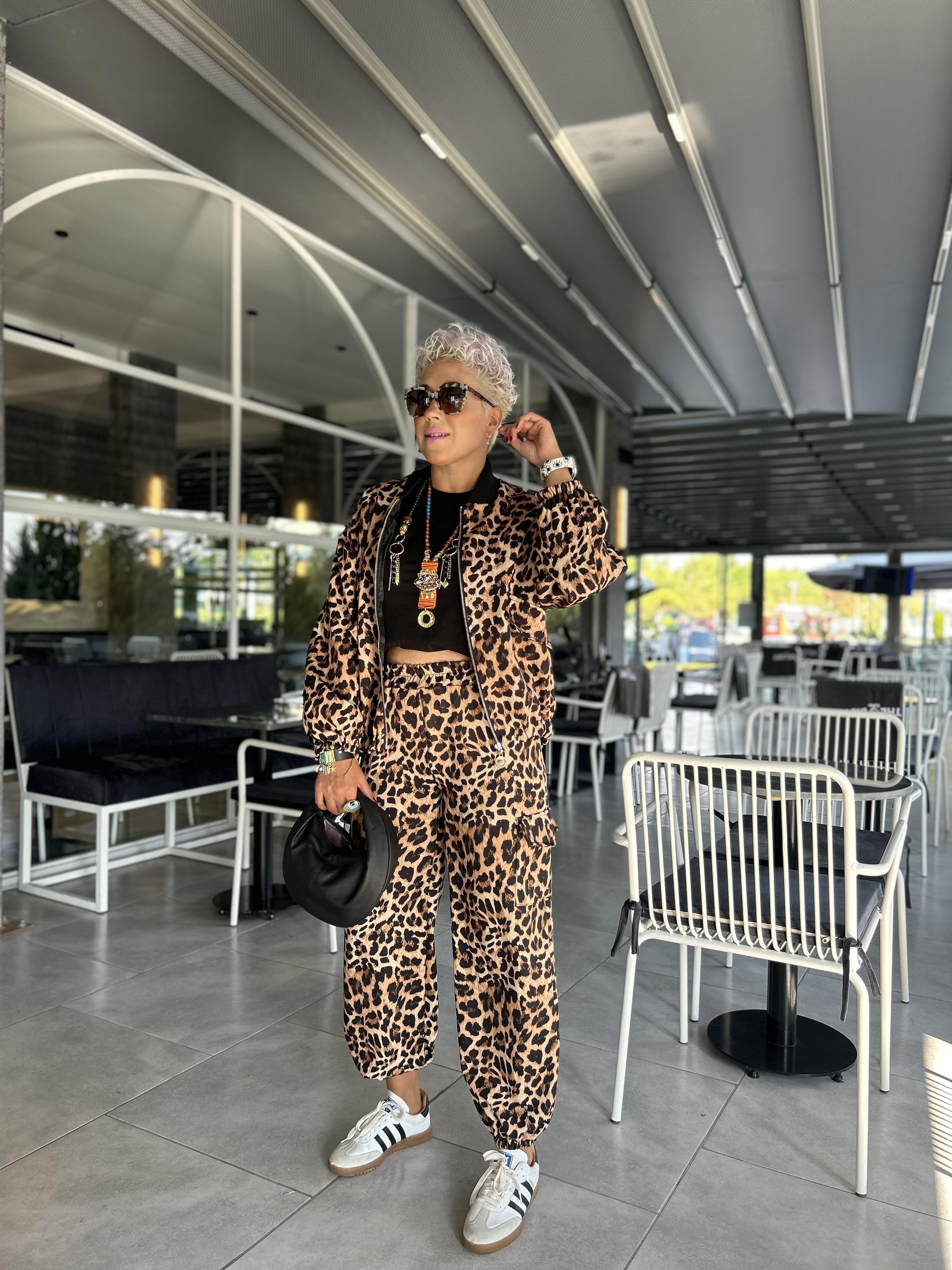 İthal Kargo Cepli Leopar Takım