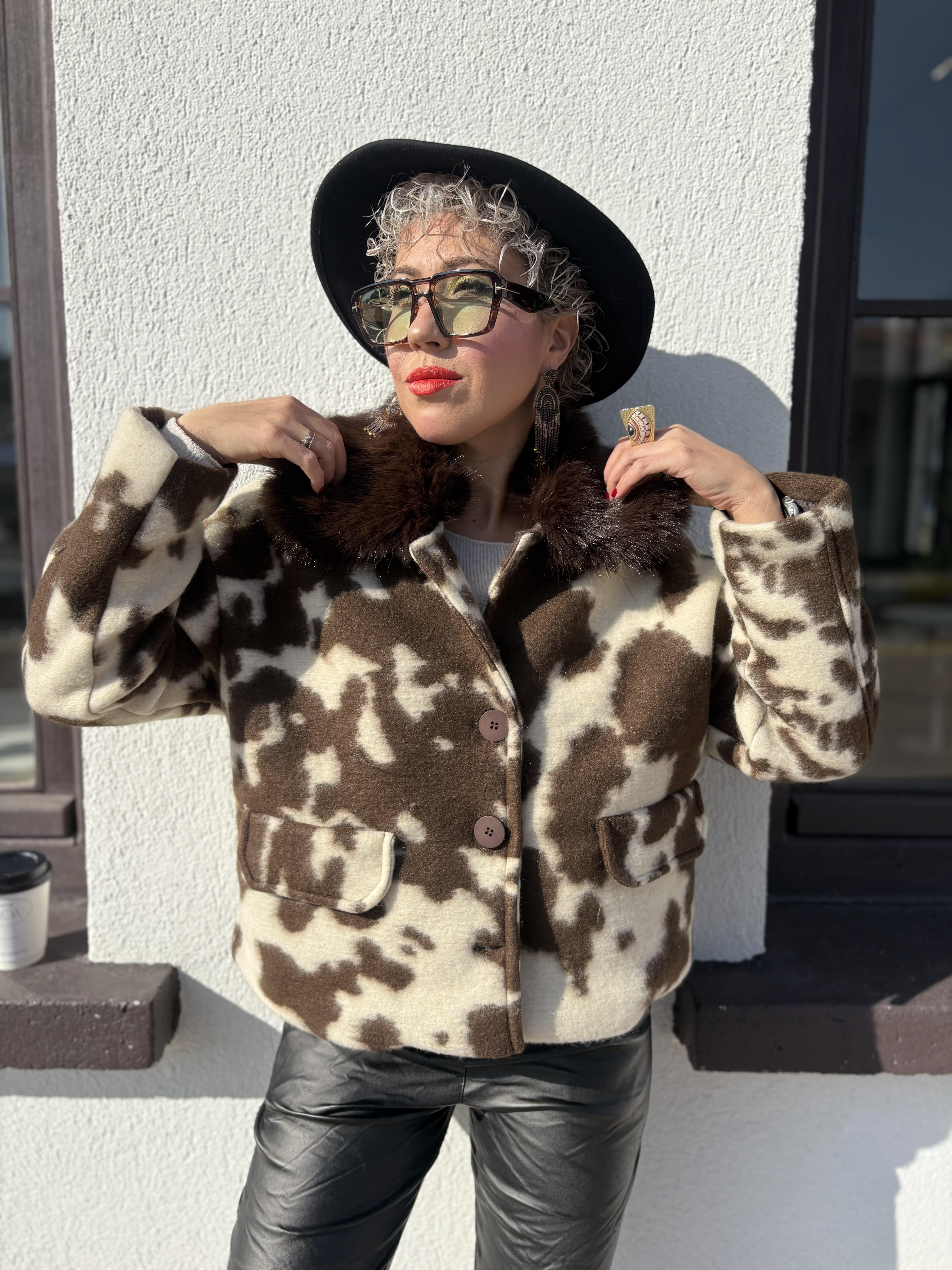 İthal Kürk Yakalı Mont 1