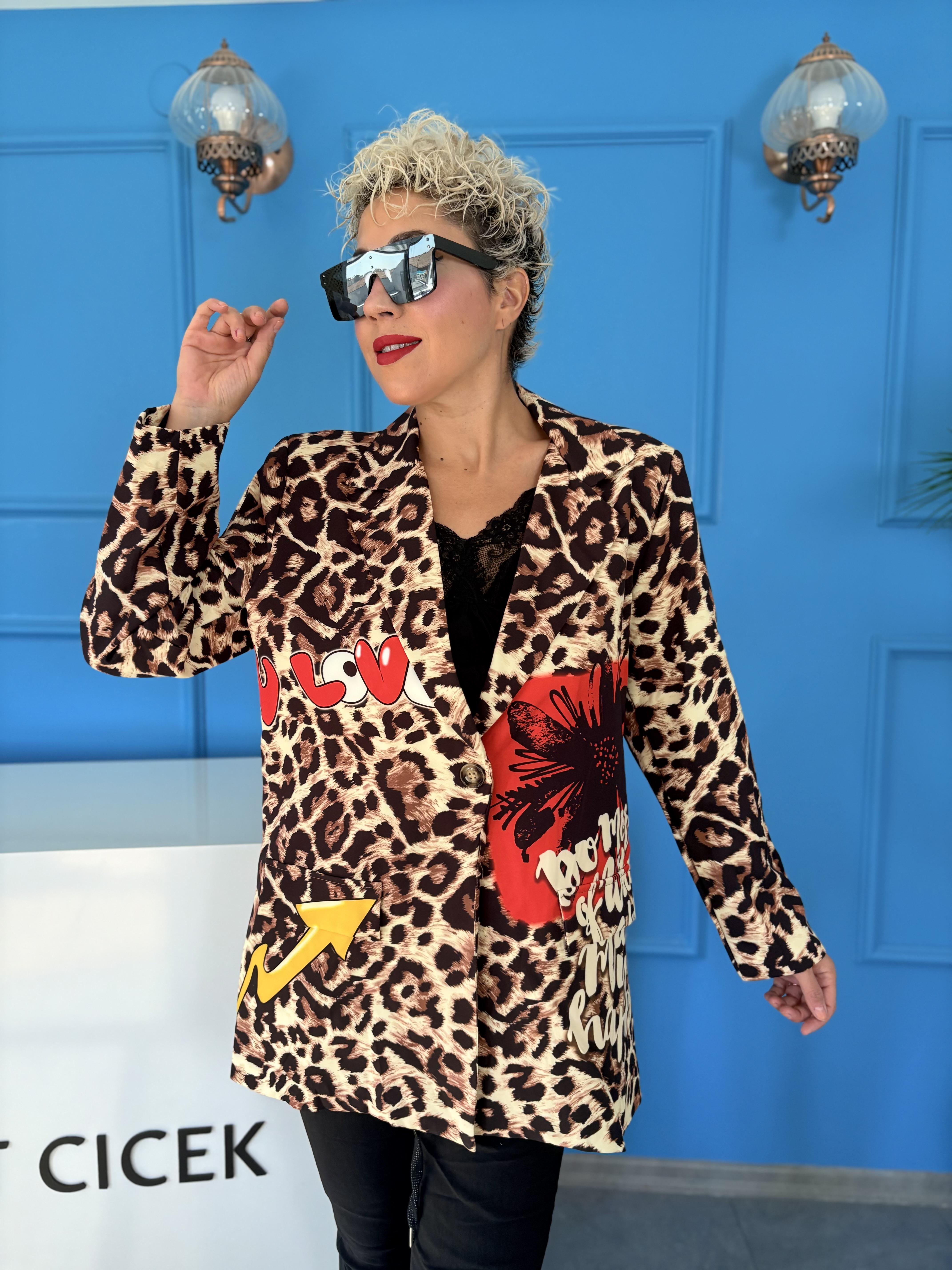 İthal Tasarım Blazer Ceket 4