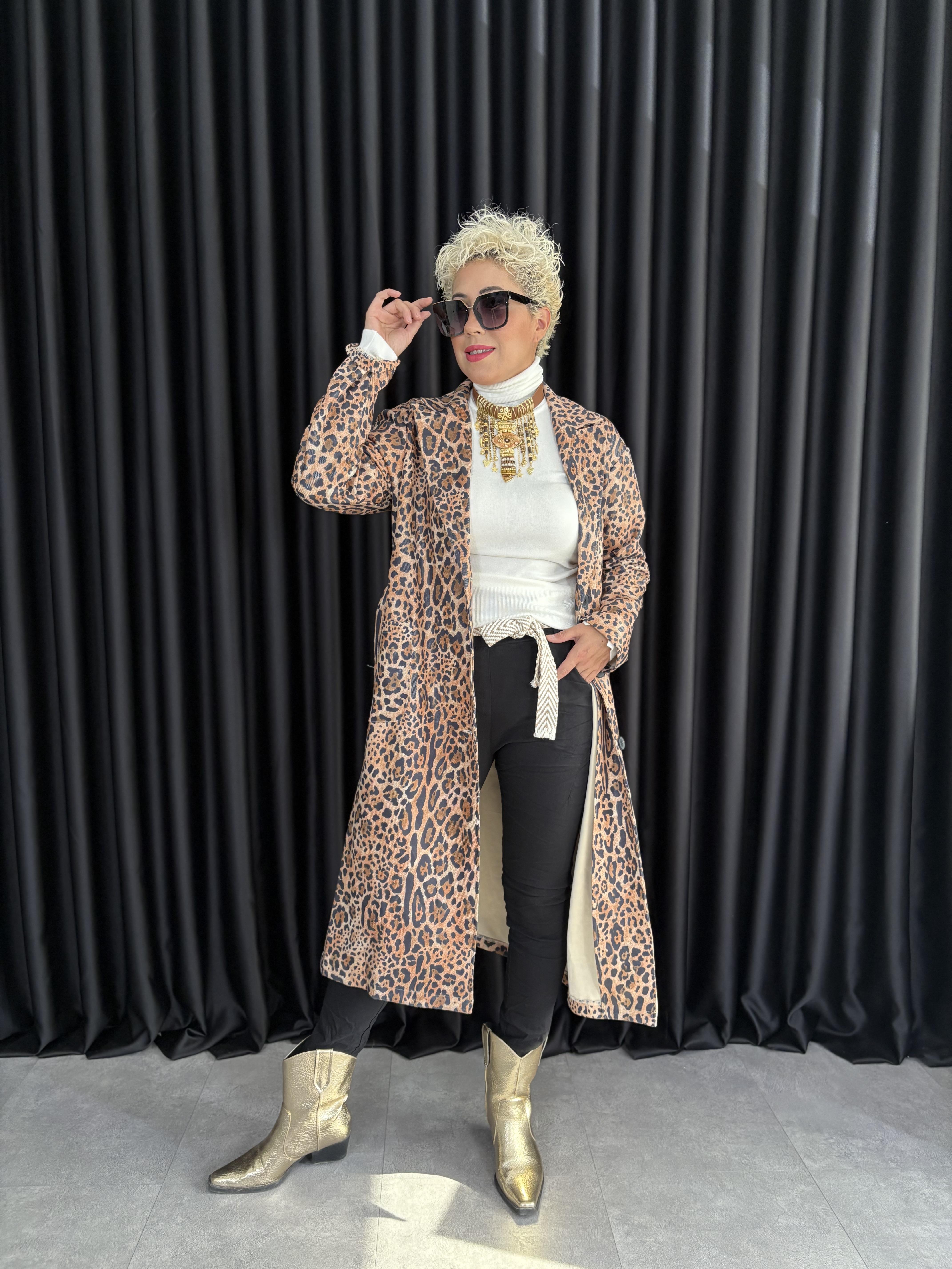 Leopar İthal Trenç