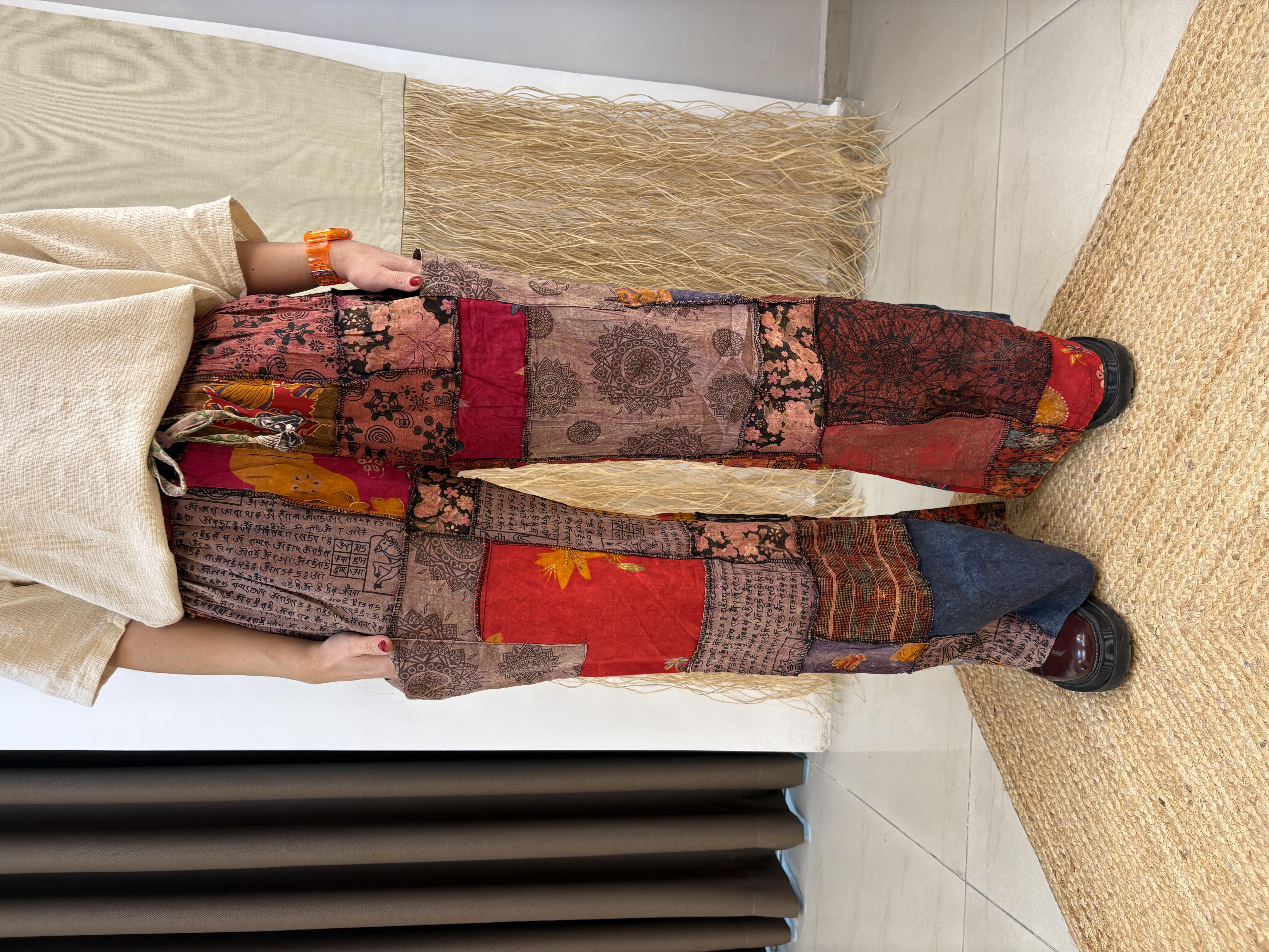 Nepal Patchwork Pantolon
