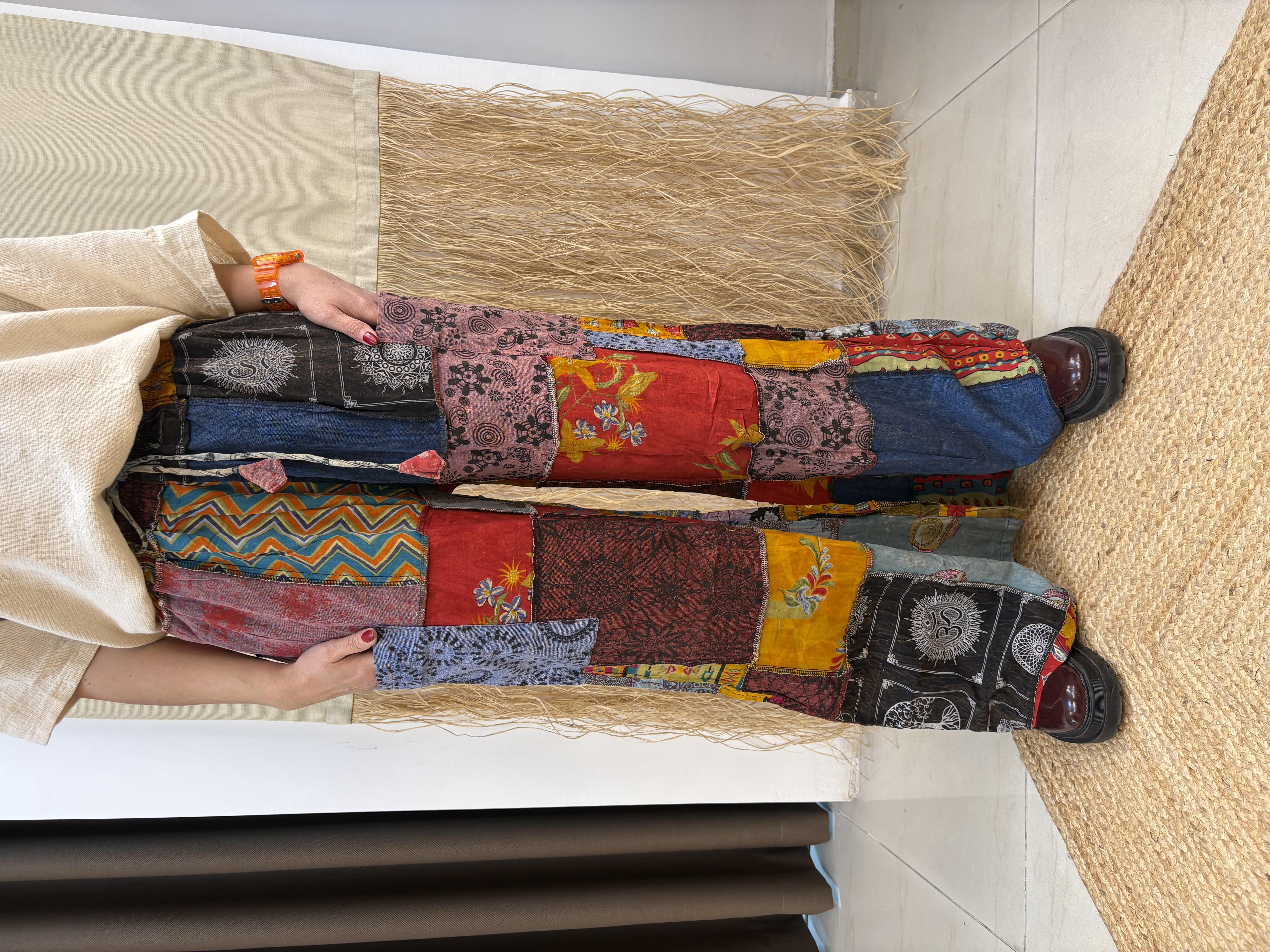 Nepal Patchwork Pantolon