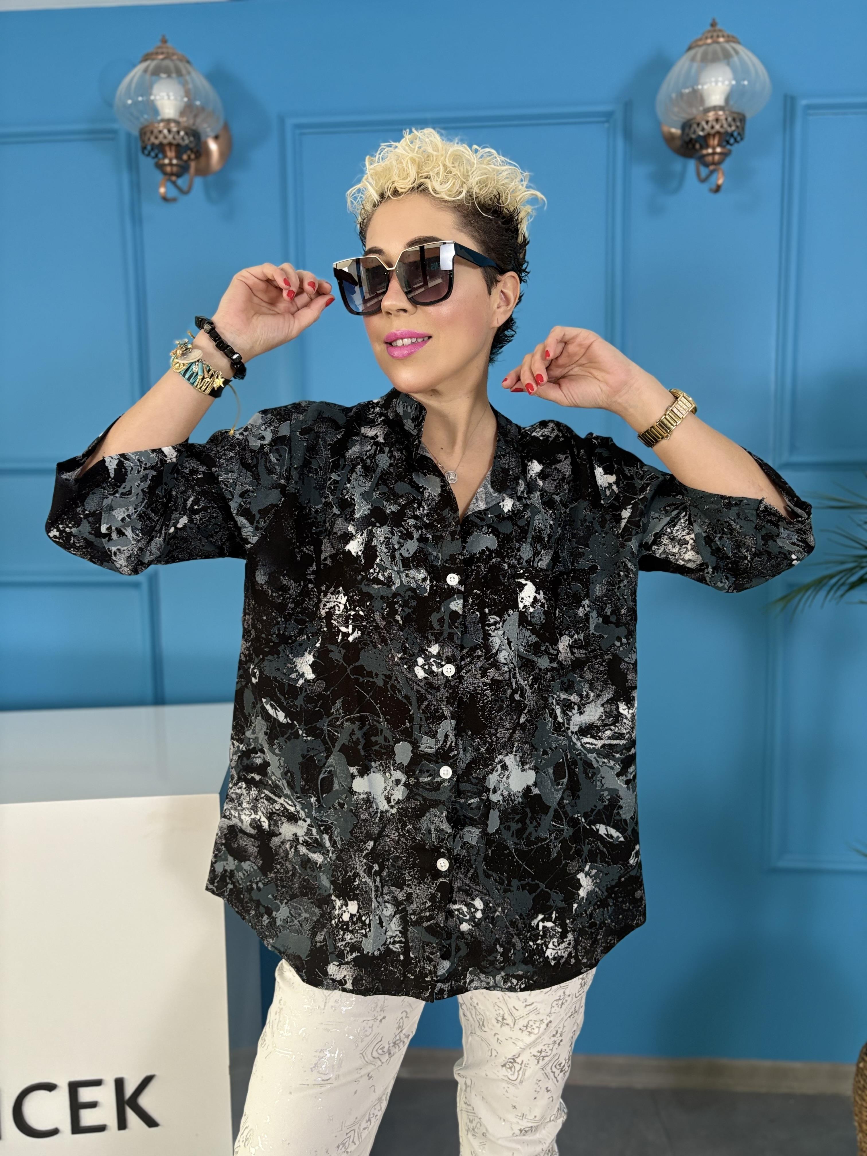 Pamuk Viskon Gömlek 4