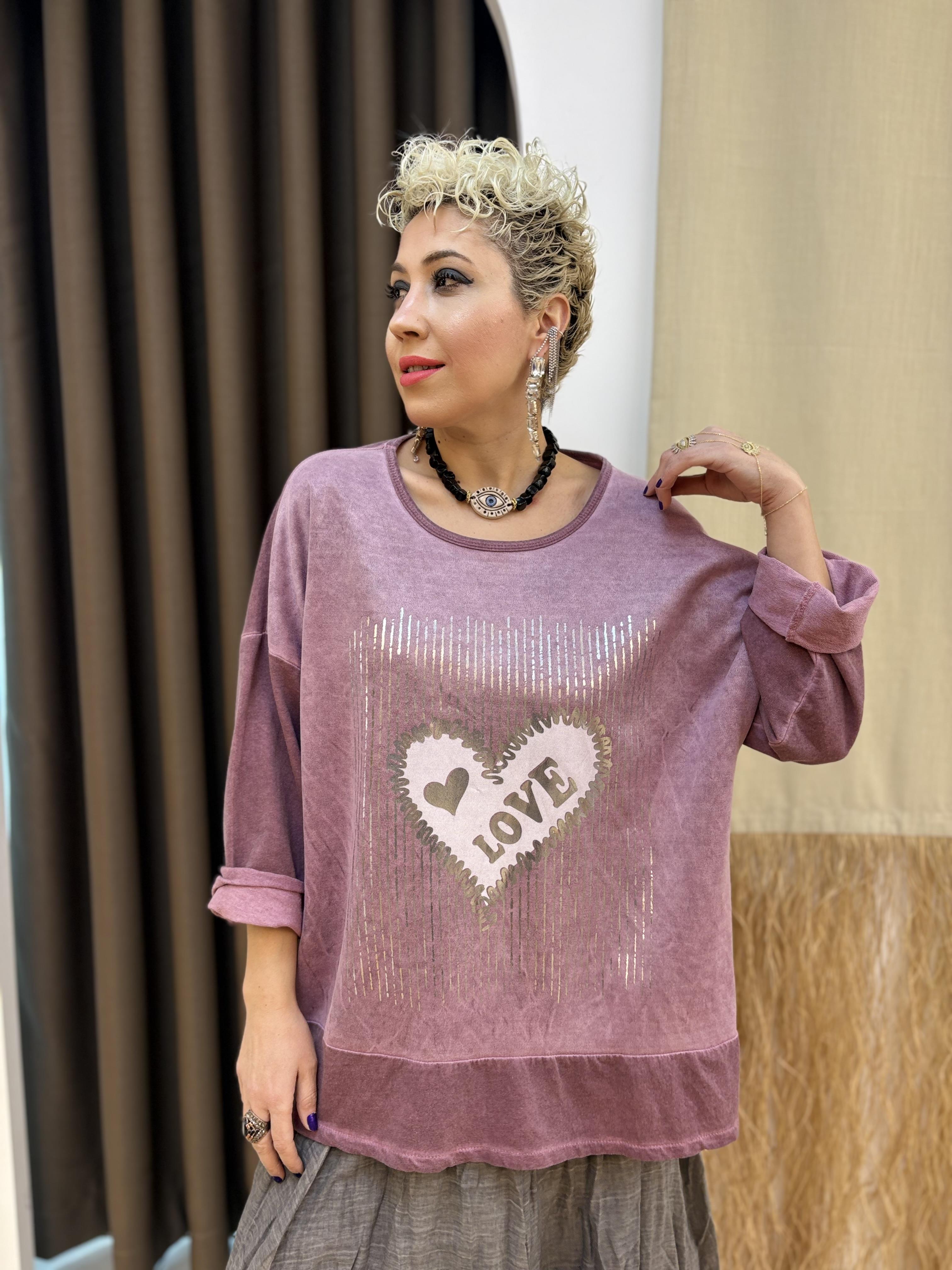 Varak Detaylı İtalyan Lila Sweet