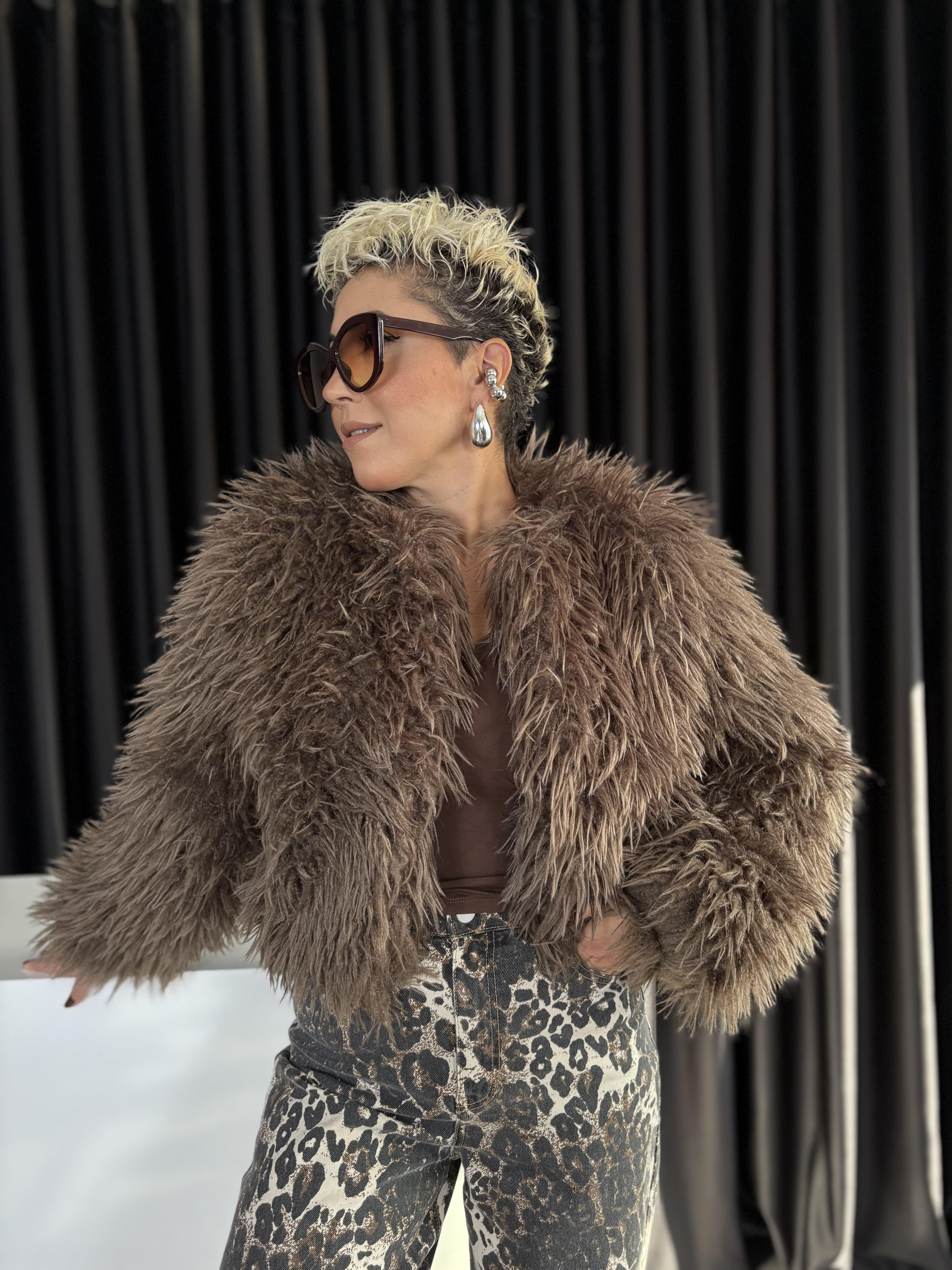 Acı Kahve Premium Kısa Kürk